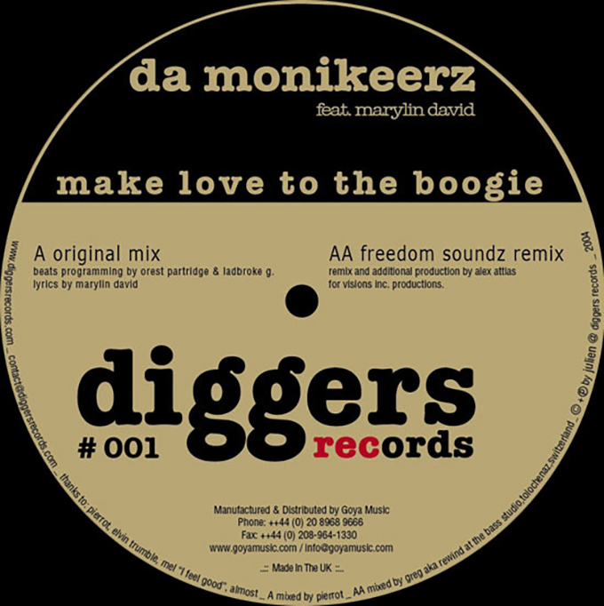 Da Monikeerz – Make Love To The Boogie (2004)