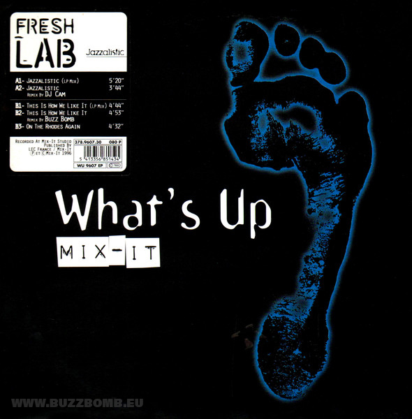 Fresh Lab – Jazzalistic – Maxi 12'' (1996)
